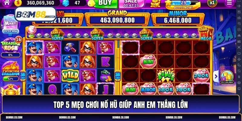 mẹo chơi nổ hũ