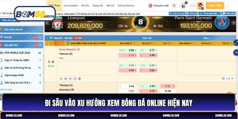 Web xem bóng đá miễn phí
